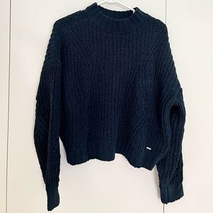Navy sweater